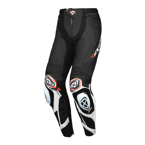 Bild von IXON Vortex 3 Motorrad Lederhose in schwarz/weiß