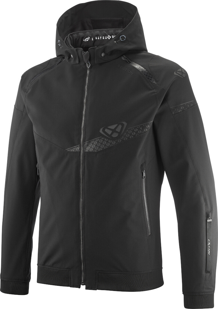 Bild von Ixon Section Motorrad Textiljacke, schwarz, Größe M für Männer