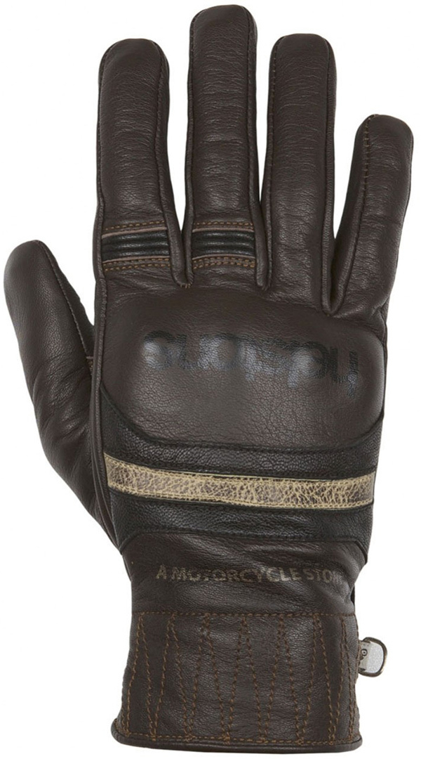 Bild von Helstons Mora Sommer Motorradhandschuhe, braun, Größe M L für Männer