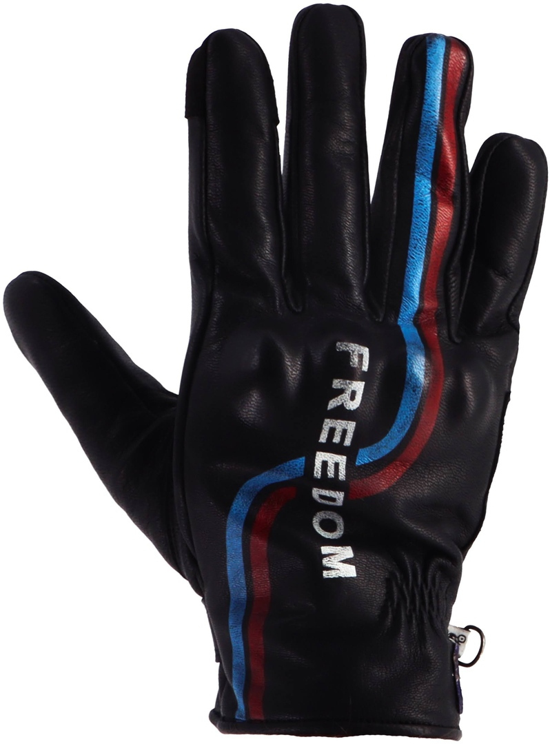 Bild von Helstons Freedom Motorrad Handschuhe, schwarz-rot-blau, Größe 2XL für Männer