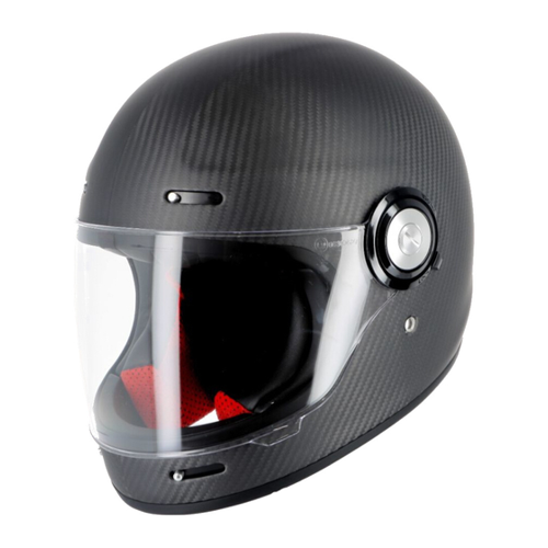 Bild von Helstons Naked Full Face Mat Carbon Helm – Anspruchsvoller Schutz für Biker