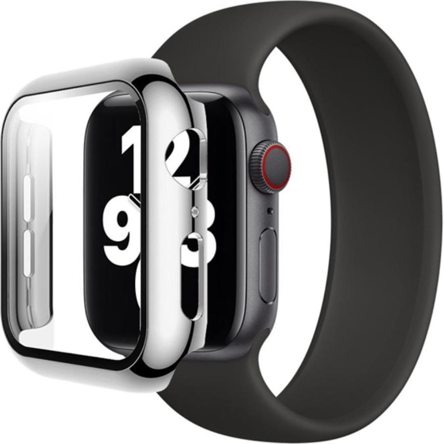 Bild von EKO Hülle für Apple Watch 38mm Vollständiger Schutz mit gehärtetem Glas, Sportuhr + Smartwatch Zubehör, Transparent