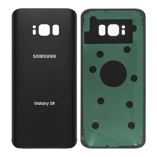 Bild von Clappio Ersatzteil Akkudeckel für Samsung Galaxy S8 – Schwarz