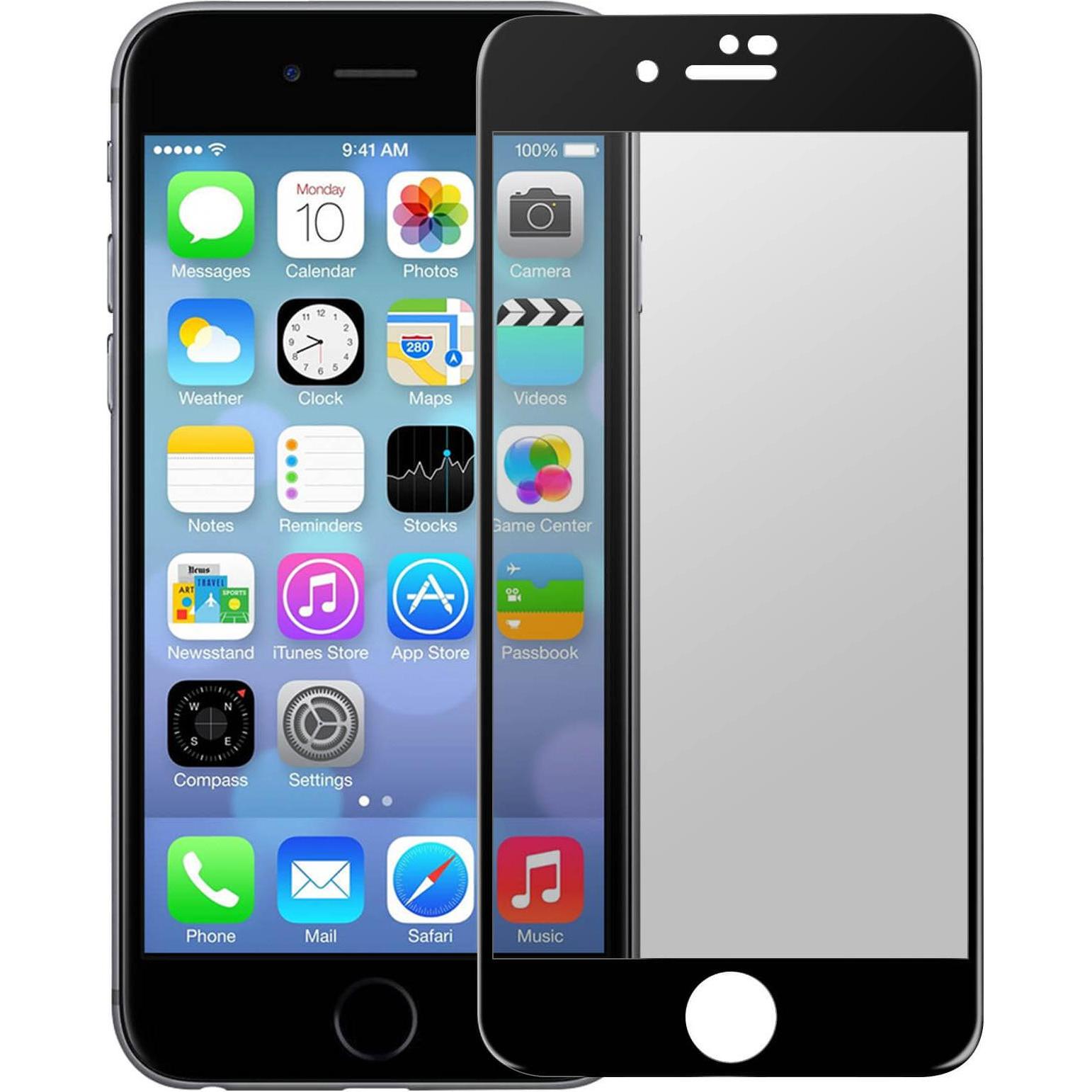 Bild von Avizar Displayschutzfolie, Privacy Blickschutzfolie (1 Stück, Apple iPhone 8 Plus), Smartphone Schutzfolie, Schwarz