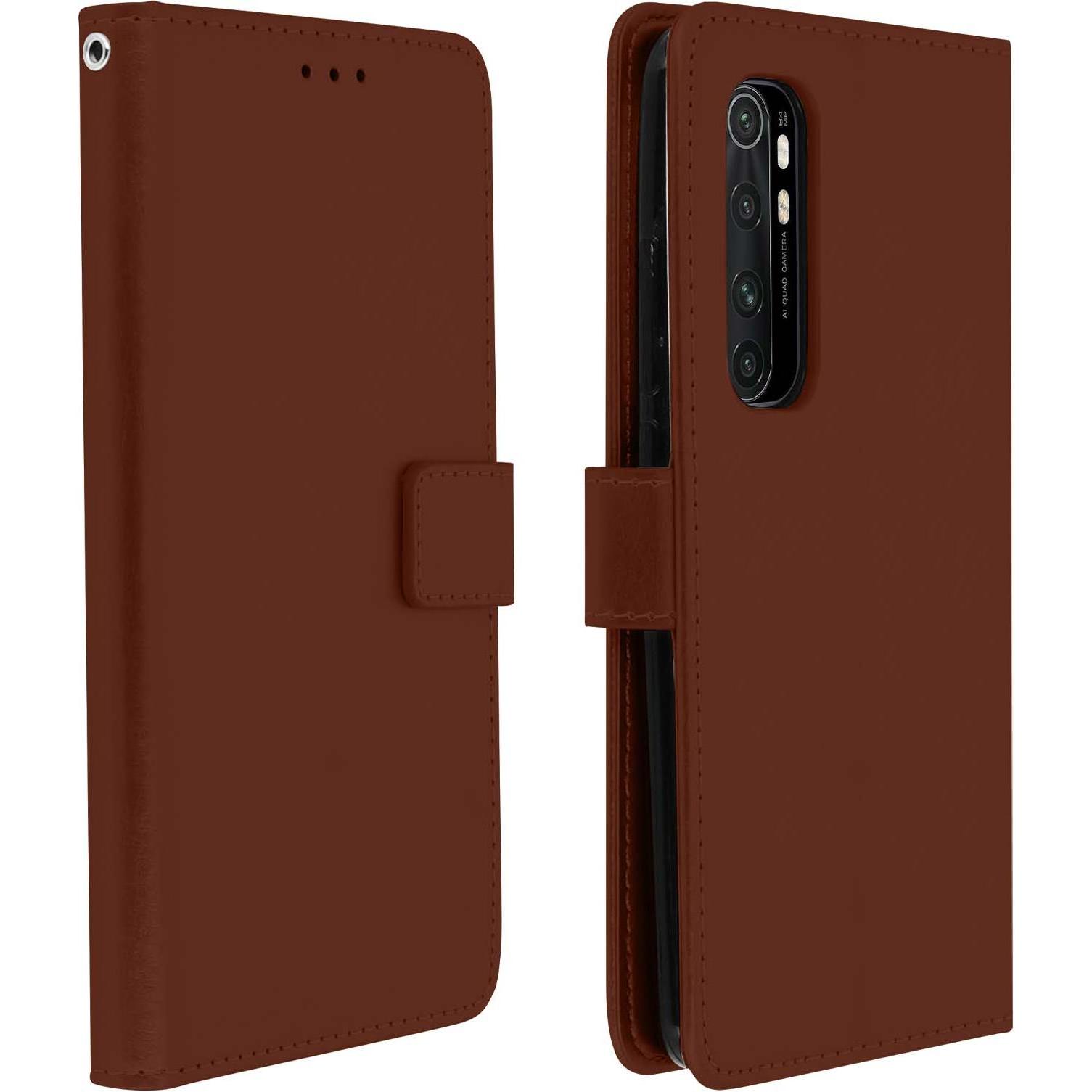 Bild von Avizar Vintage Series (Xiaomi Mi Note 10 Lite), Smartphone Hülle, Braun