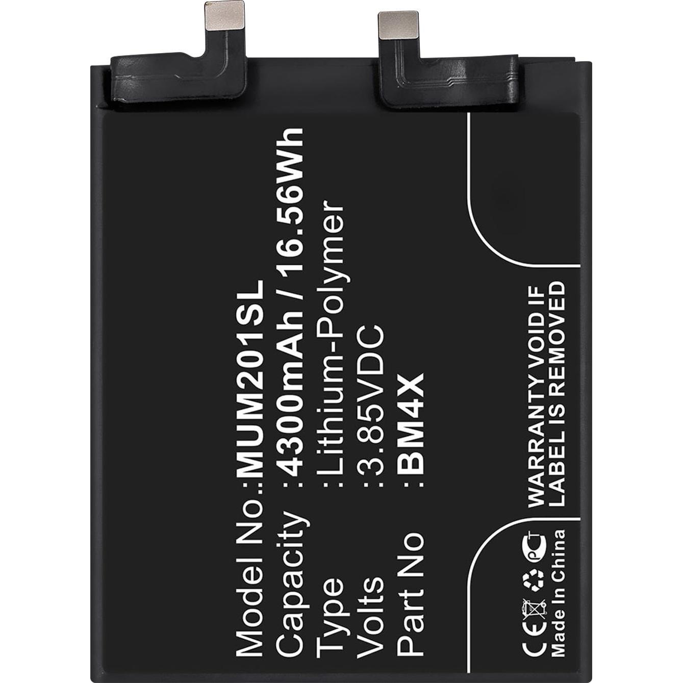 Bild von Clappio 4600mAh Lithium-Polymer Ersatzakku, Smartphone Akku