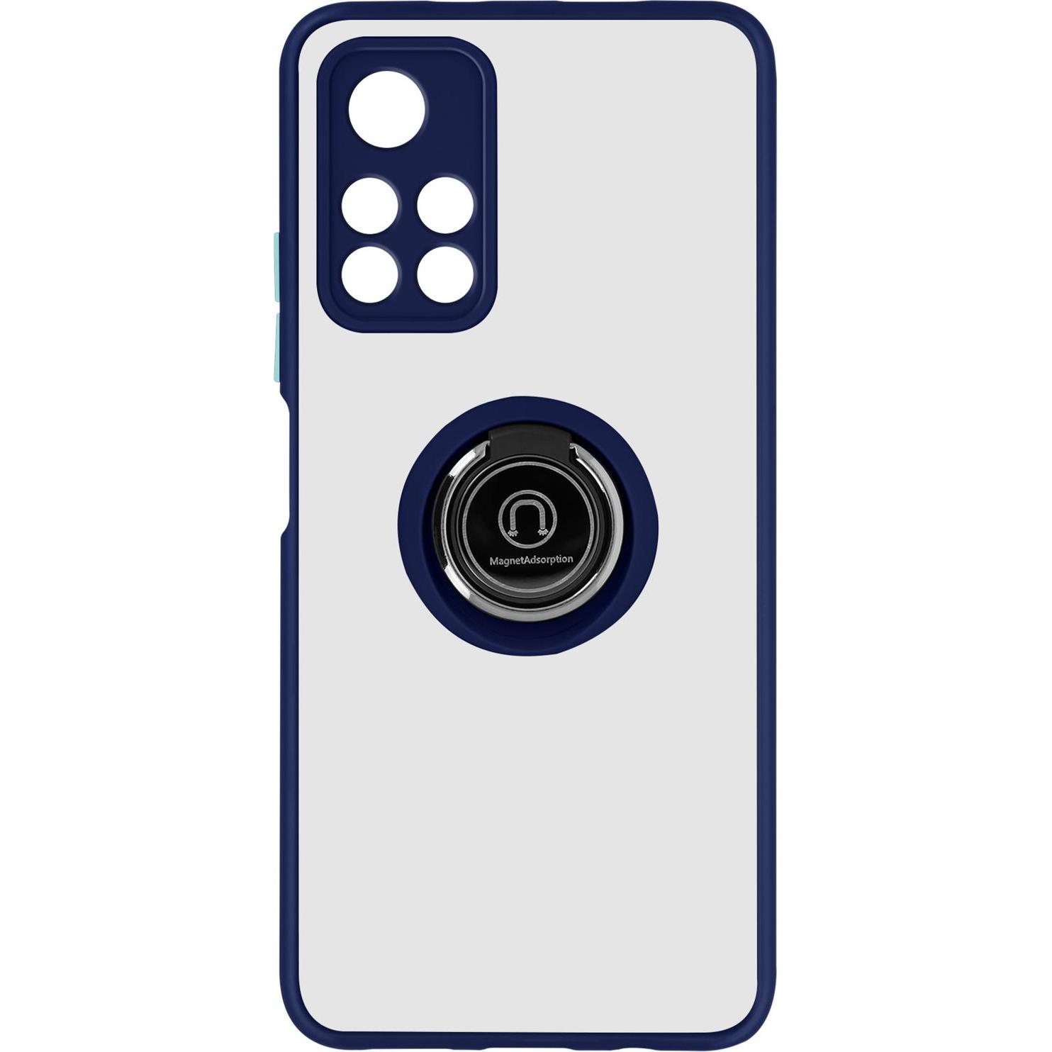 Bild von Avizar Handyhülle mit Ring-Halterung Series (Xiaomi Poco M4 Pro 5G, Xiaomi Redmi Note 11S 5G), Smartphone Hülle, Blau