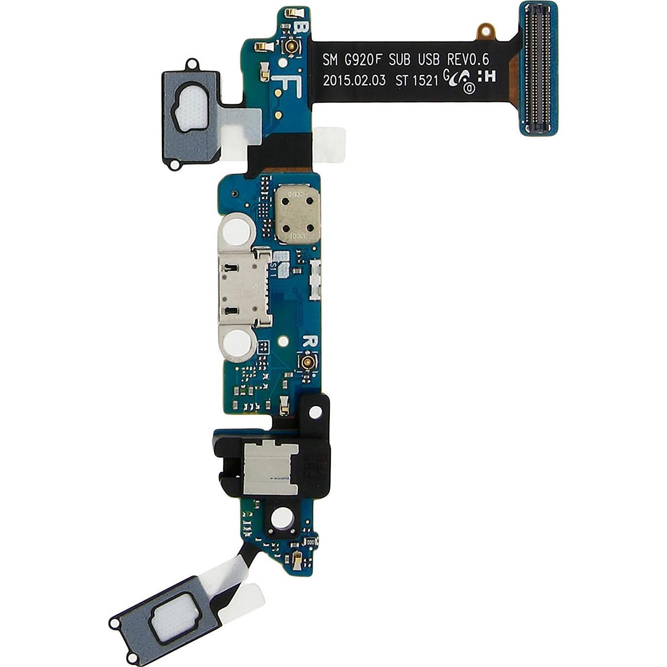 Bild von Clappio Ladebuchse Ersatzteil (Galaxy S6), Mobilgerät Ersatzteile, Schwarz
