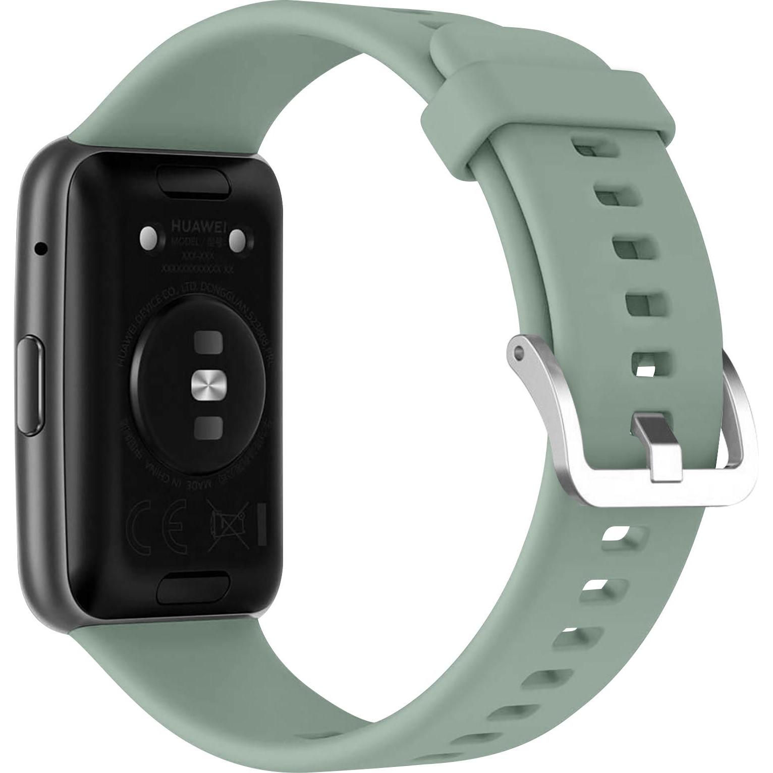 Bild von Avizar Ersatzarmband (Silikon, Huawei Watch Fit 2), Uhrenarmband, Grün
