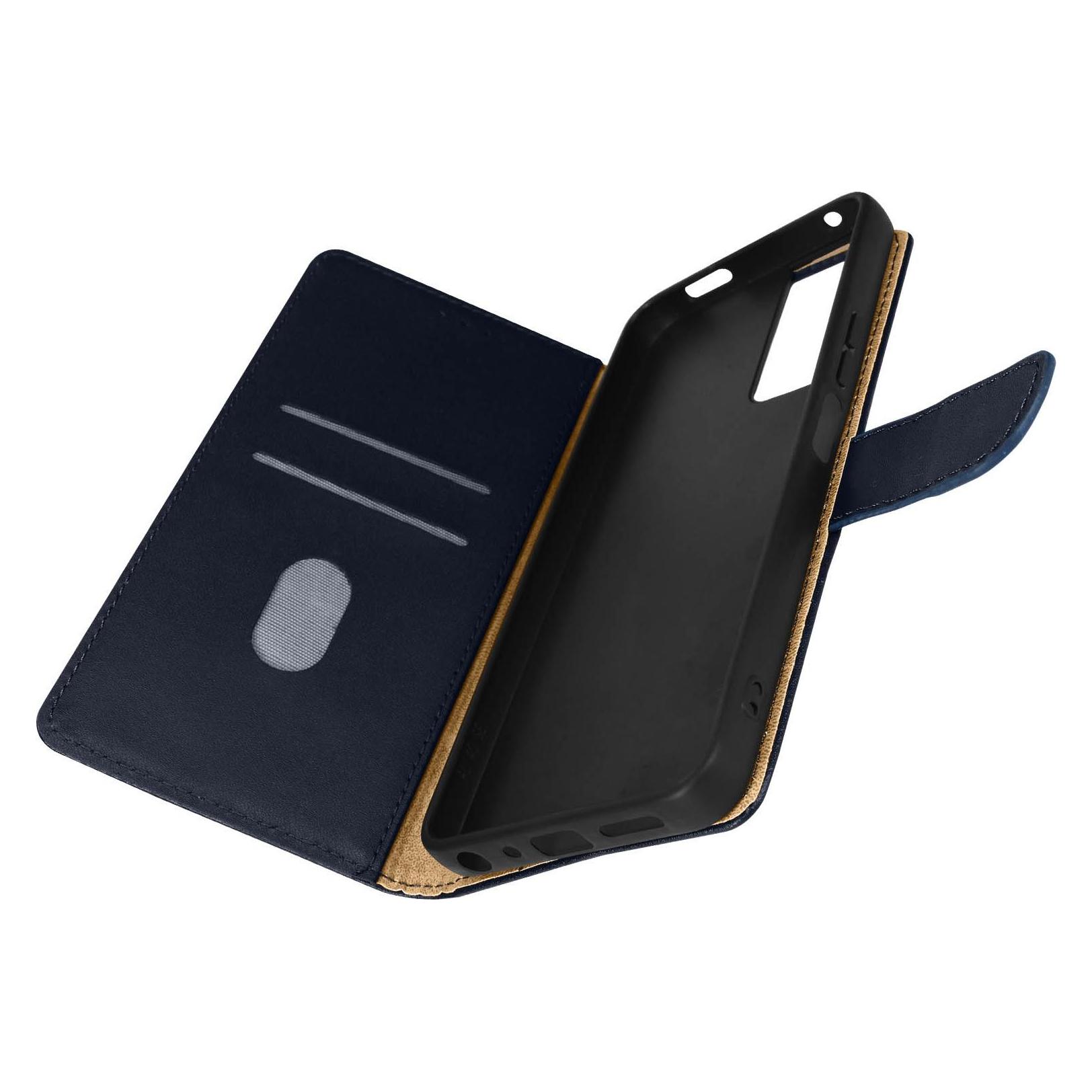 Bild von Avizar Kunstleder Series (TCL 40 SE), Smartphone Hülle, Blau