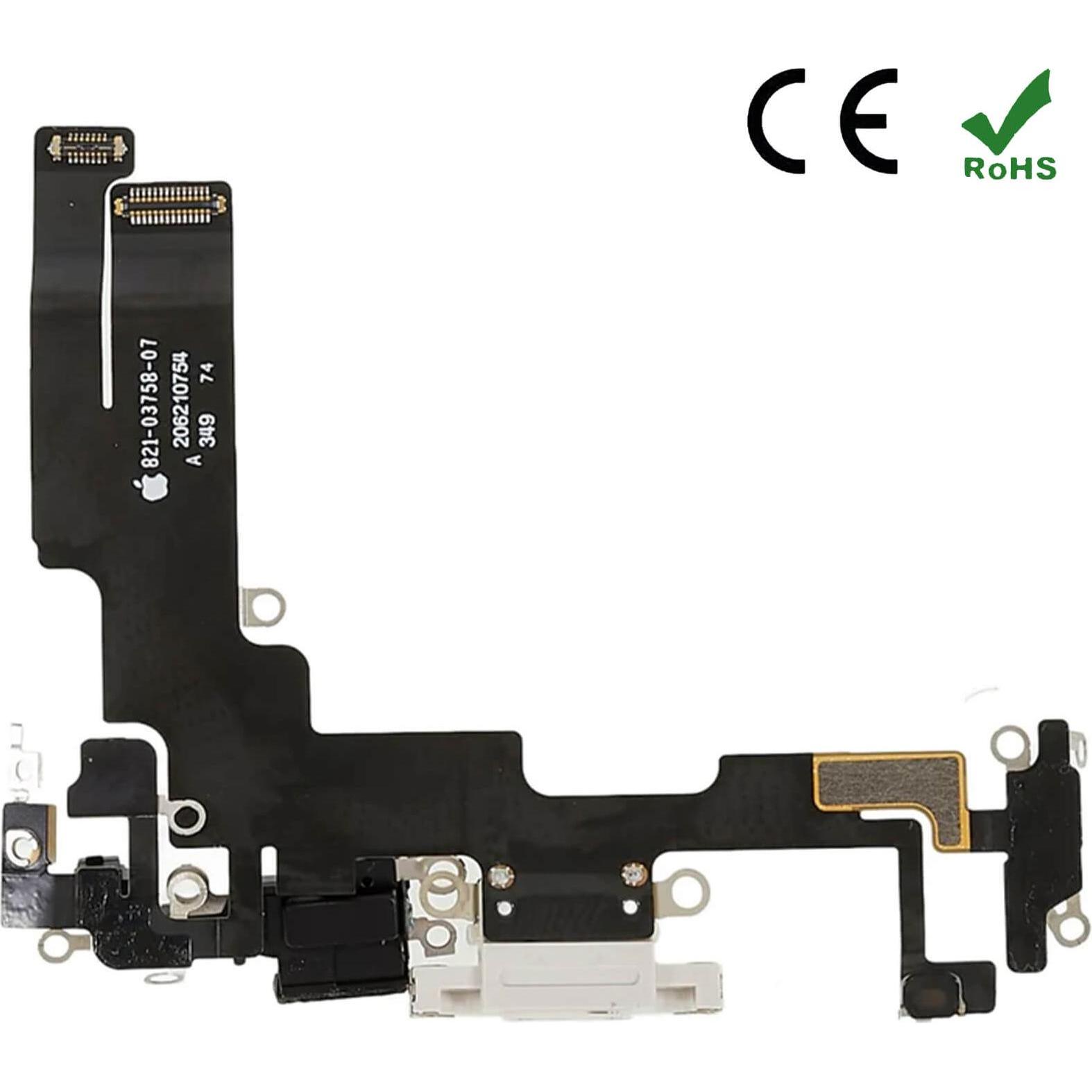Bild von Clappio Ersatzteil Lightning Ladebuchse (iPhone 14), Mobilgerät Ersatzteile, Schwarz