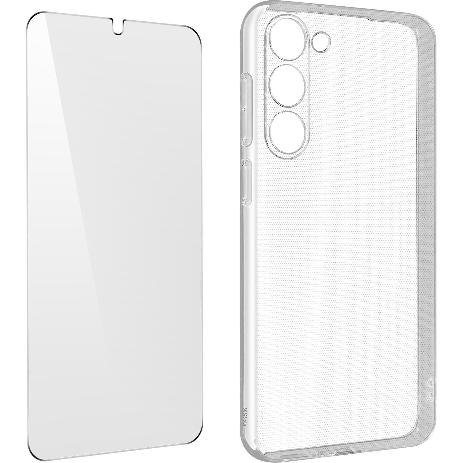 Bild von Avizar 360 Schutz, Folie und Hülle Series (Samsung Galaxy S23+), Smartphone Hülle, Transparent