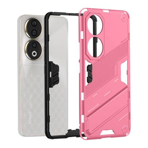 Bild von Avizar Hybrid Handyhülle mit Ständer Series für Honor 90 - Rosa