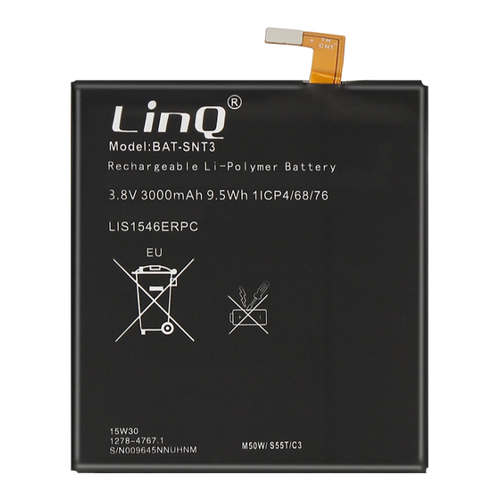 Bild von Hochwertiger LinQ 3000mAh Austausch-Akku für Sony Xperia T3