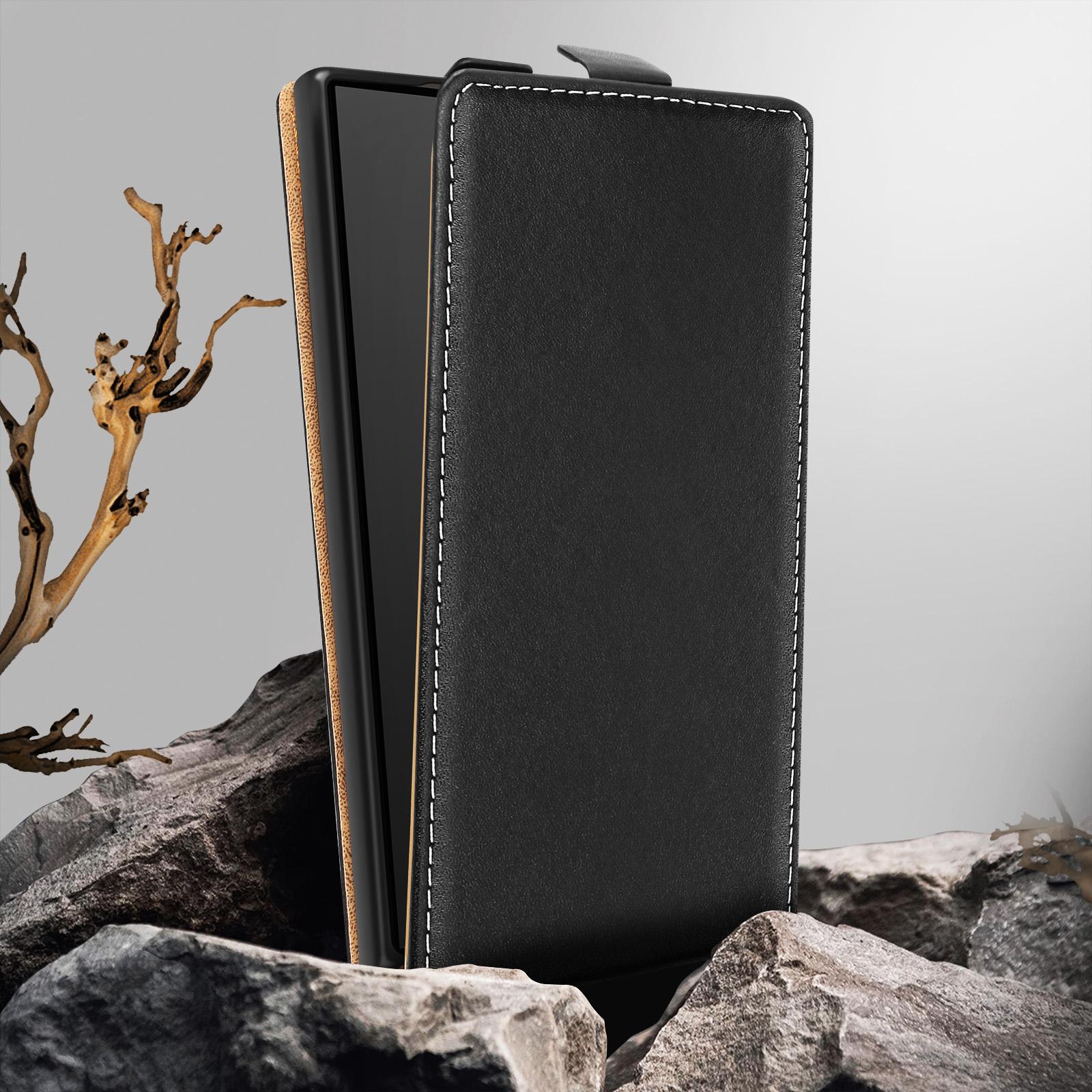 Bild von Avizar Vertical Wallet Cover Series (Samsung Galaxy S24 Ultra), Smartphone Hülle, Schwarz