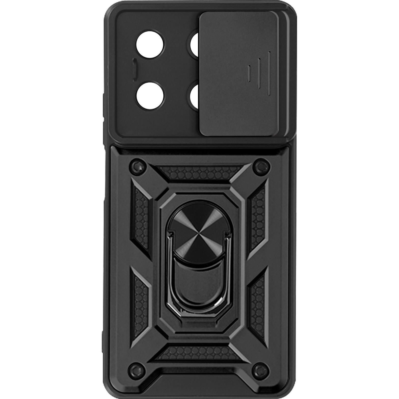 Bild von Avizar Handyhülle mit Kameraabdeckung Series (Xiaomi Redmi Note 13), Smartphone Hülle, Schwarz