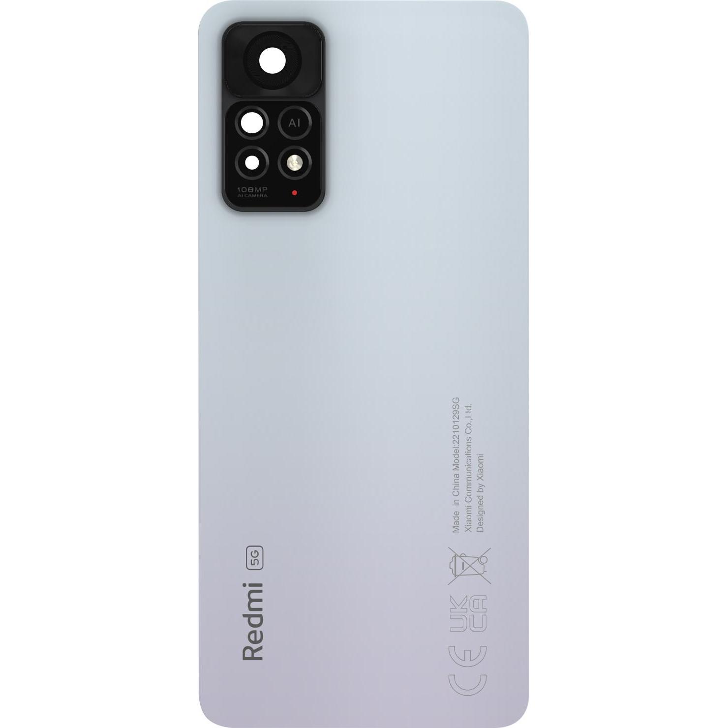 Bild von Xiaomi Ersatzteil Rückseite (Xiaomi Redmi Note 11 Pro 5G), Mobilgerät Ersatzteile, Weiss