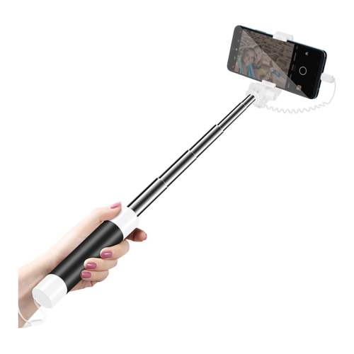 Bild von LinQ H3252 Selfie-Stick, Weiss