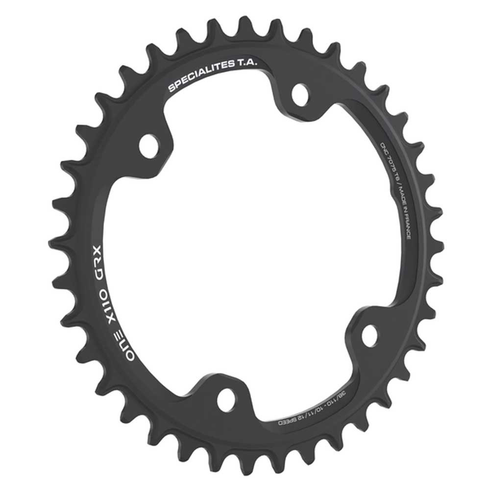 Bild von Spécialités TA 110 Stück One 4 Arm Grx Kettenblatt, Schwarz, 38t