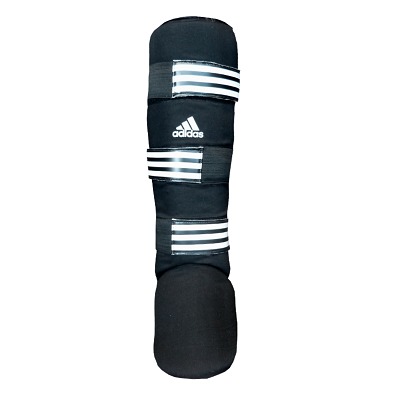 Bild von adidas Sportswear Schienbeinschutz Schienbeinschoner Textile Shin Instep Guard, Gepolsteter Schienbeinschoner mit Fuß