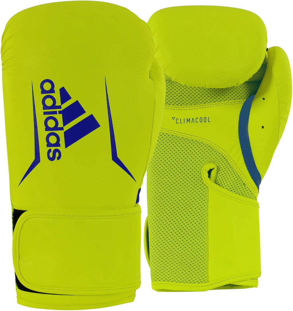 Bild von Adidas Boxhandschuhe "Speed 100", 10 oz., Gelb-Blau