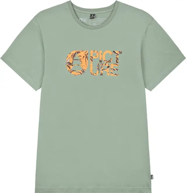 Bild von PICTURE BASEMENT PALMAY T-Shirt 2023 green spray - XXL