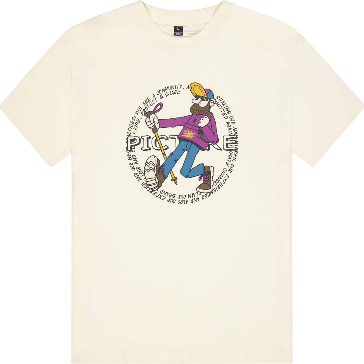 Bild von Picture - Dewatto Tee - T-Shirt Gr XL weiß