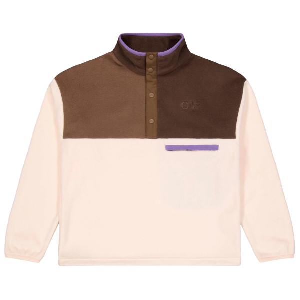 Bild von Picture Organic Clothing Arcca Women's 1/4 Fleece Vanilla Cocoa Chicory