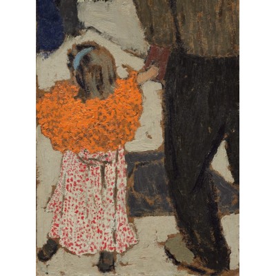 Bild von Grafika Edouard Vuillard: Child Wearing a Red Scarf, 1891 2000 Teile Puzzle Grafika-F-30497