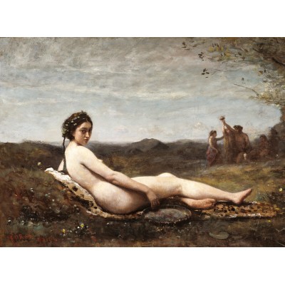 Bild von Grafika Jean-Baptiste-Camille Corot: Repose, 1860 2000 Teile Puzzle Grafika-F-30547