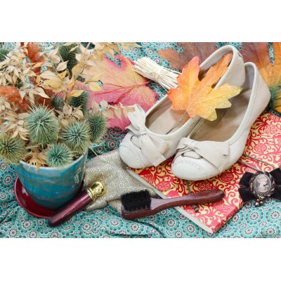 Bild von Grafika Kids Vintage Dancing Shoes 12 Teile Puzzle Grafika-F-31106
