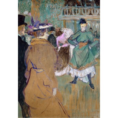 Bild von Grafika Kids Henri de Toulouse-Lautrec: Quadrille at the Moulin Rouge, 1892 12 Teile Puzzle Grafika-F-31237