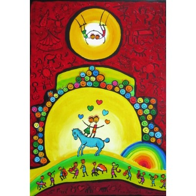 Bild von Grafika Kids Anne Poiré & Patrick Guallino - Équilibre 12 Teile Puzzle Grafika-F-31402