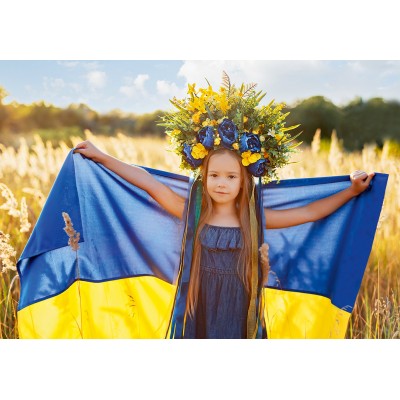 Bild von Grafika One World For Peace - Ukraine 1000 Teile Puzzle Grafika-F-32325