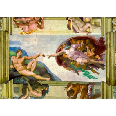 Bild von Bluebird Puzzle Michelangelo - The Creation of Adam, 1511 1000 Teile Puzzle Art-by-Bluebird-60053