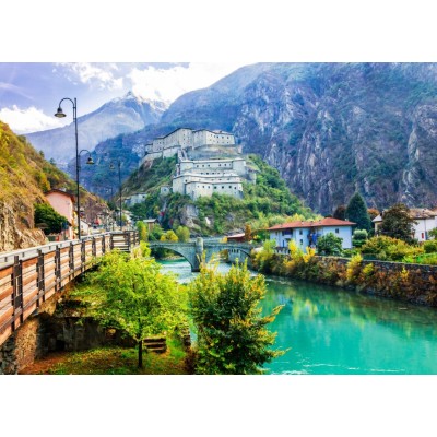 Bild von Bluebird Puzzle Fort of Bard, Italy 500 Teile Puzzle Bluebird-Puzzle-F-90416