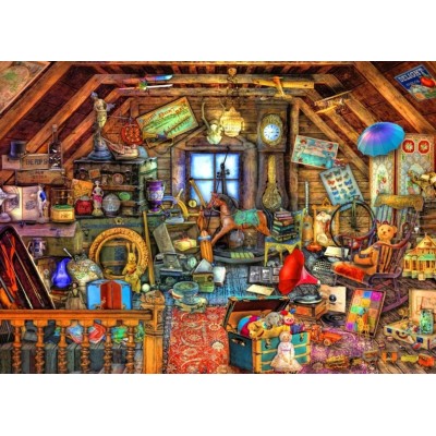 Bild von Bluebird Puzzle Hidden Object Attic 1500 Teile Puzzle Bluebird-Puzzle-F-90710