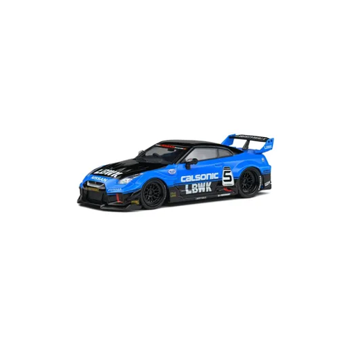 Bild von Solido 1:43 Nissan GTR-R (R35) blau – Detailliertes Modellauto für Sammler