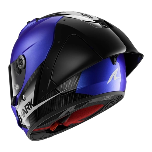 Bild von Shark Aeron GP Blank SP Motorradhelm in Carbon Blue Anthracite 2XL