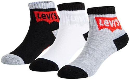 Bild von Levi's® Kids Socken »BATWING MID CUT3PK«, (Packung, 3 Paar), im 3er-Pack