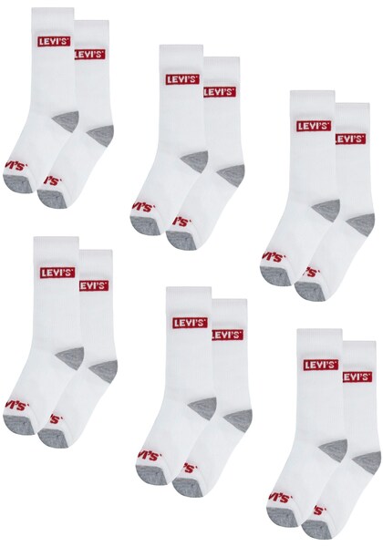 Bild von Levi's® Kids Socken »LHN BOX TAB HIGH CUT 6PK«, (Packung, 6 Paar), UNISEX