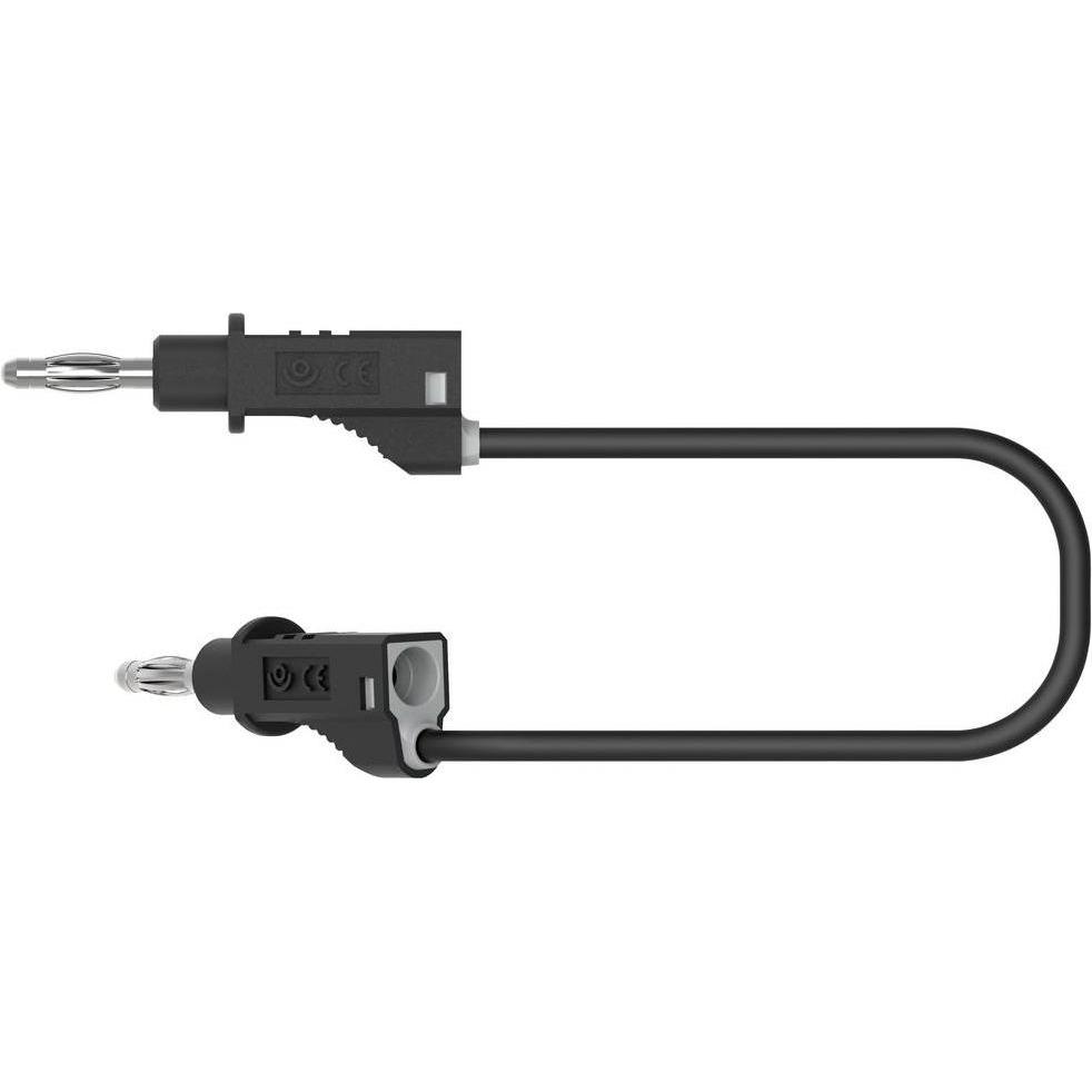Bild von Electro PJP, Messleitung, 2117-CD1-50N Messleitung (Bananenstecker - Bananenstecker) 50 cm Sch