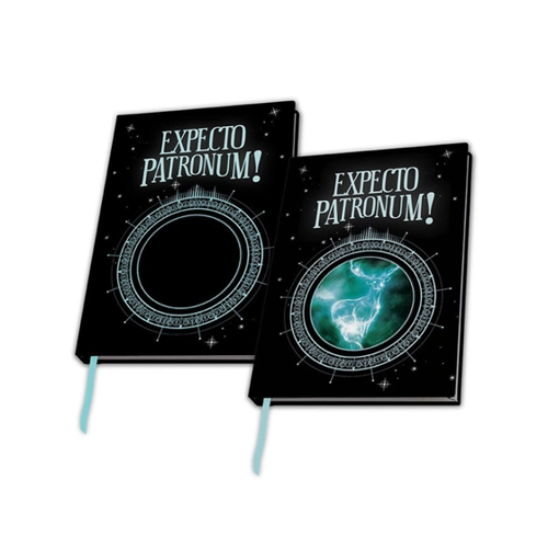 Bild von Harry Potter Notizbuch mit Thermo-Effekt Expecto Patronum