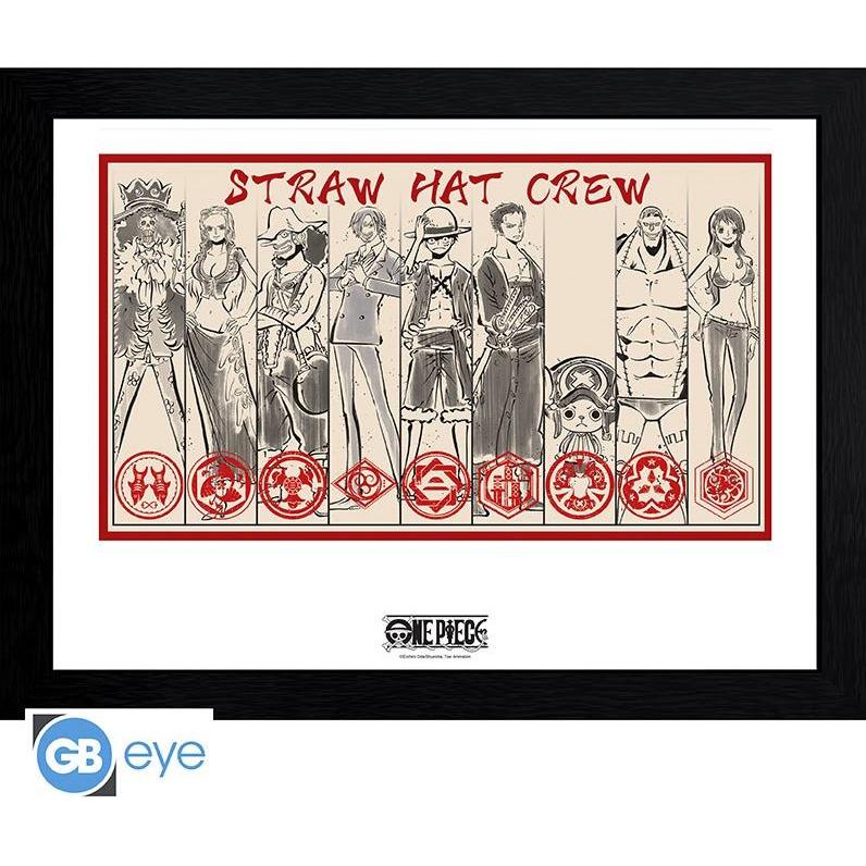 Bild von GB Eye One Piece Cornici Frames Print Straw Hat Crew, Weiteres Gaming Zubehör