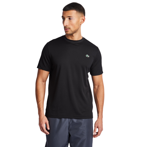 Bild von Lacoste Small Croc Herren T-Shirts - Schwarz - Größe: S - Foot Locker
