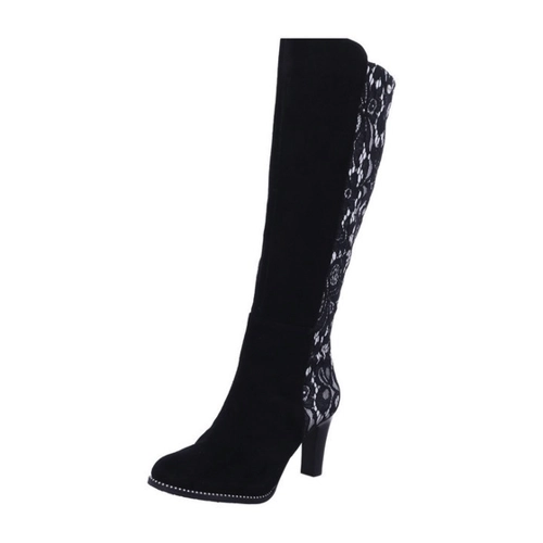 Bild von LAURA VITA 6314 429 Stiefel, Laura Vita Damenschuhe Reißverschluss Schaftstiefel Schwarz Freizeit, Schuhgröße: 37 EU