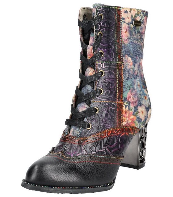 Bild von LAURA VITA Stiefelette Leder/Textil High-Heel-Stiefelette