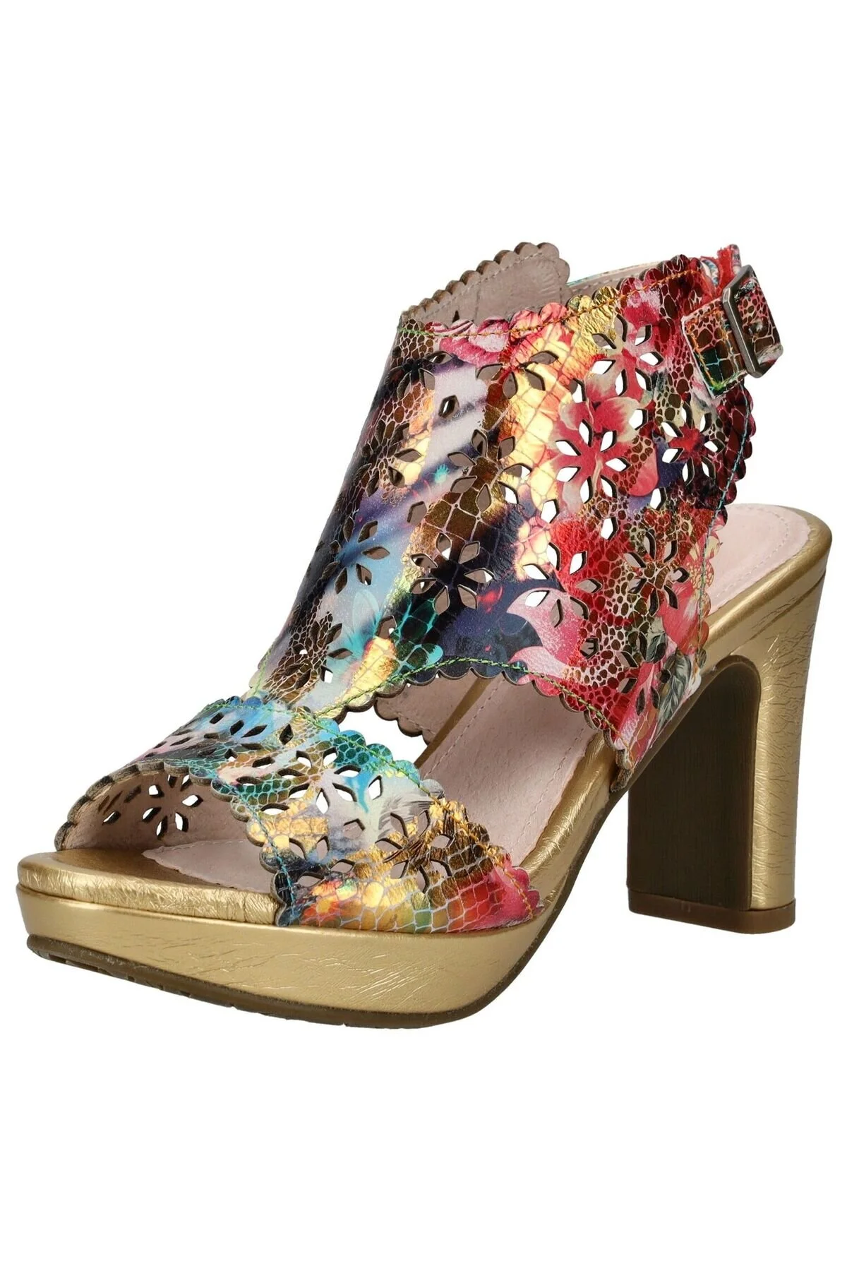 Bild von LAURA VITA Sandalen Leder Riemchensandalette