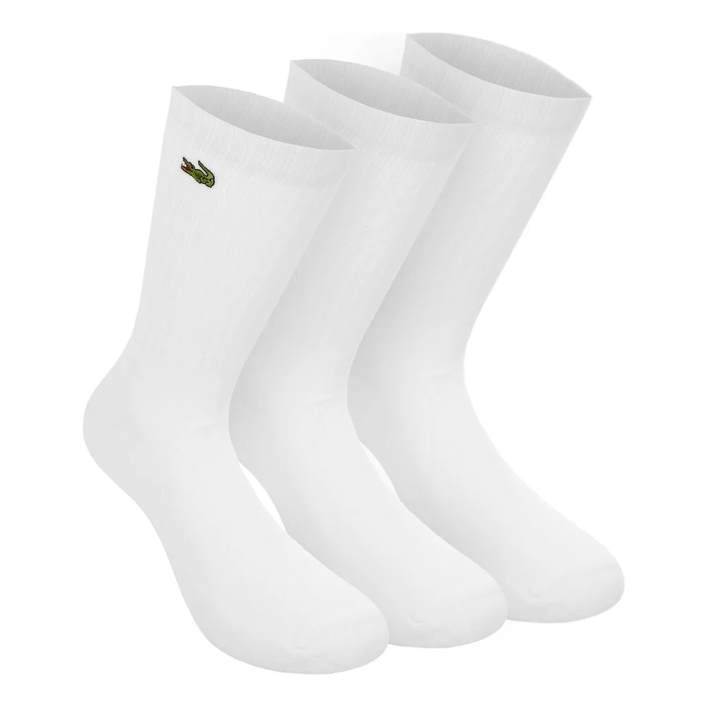 Bild von Lacoste Sport Unisex RA4182 Socken, Blanc/Blanc-Blanc, 35/38