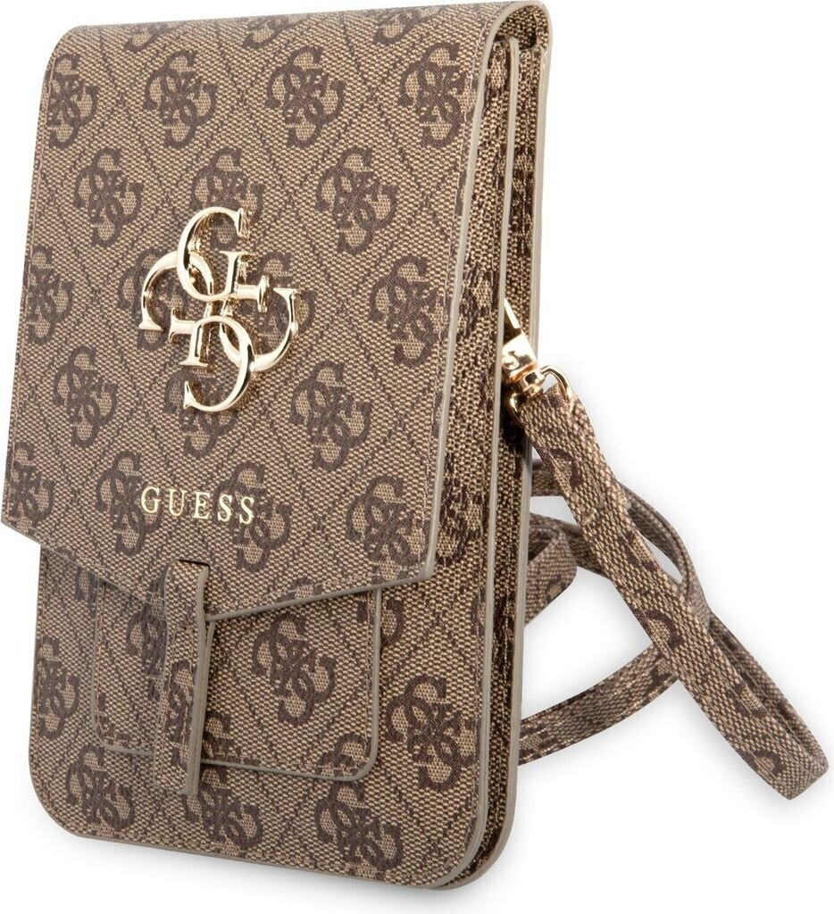 Bild von GUESS Phone Bag Metal Logo 4G Brown, GUWBG4GFBR